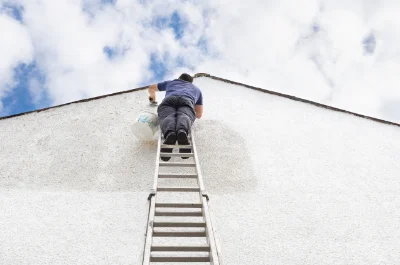 Peinture extérieure à la Villeneuve-au-Châtelot — façades et ravalement